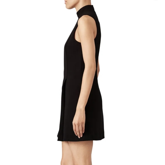 Parker Black Grace Button Sleeveless Sheath Dress - Picture 5 of 6